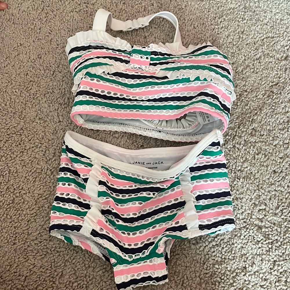 NWT- Janie and Jack size 12-18 swimsuit